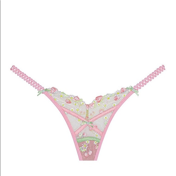 For Love And Lemons Tutti Frutti Shimmer Thong Panty
X-Large NEW - Picture 7 of 8